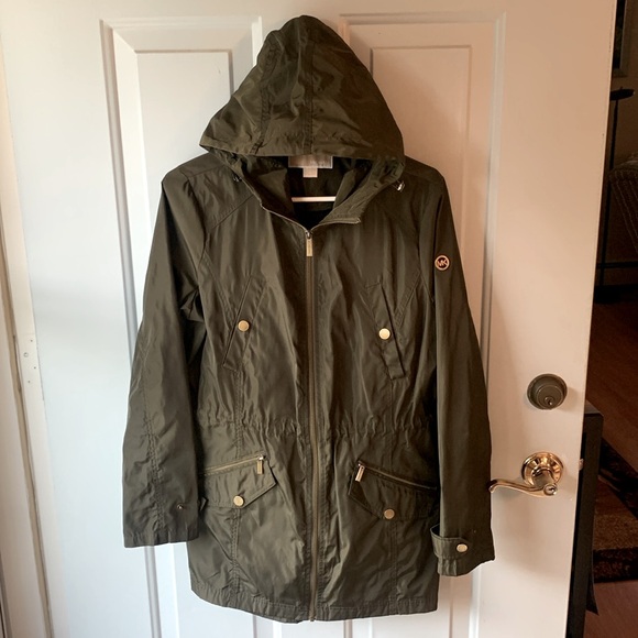 Michael Kors Jacket - Size Medium - Army Green - Lightly Worn - Picture 1 of 9
